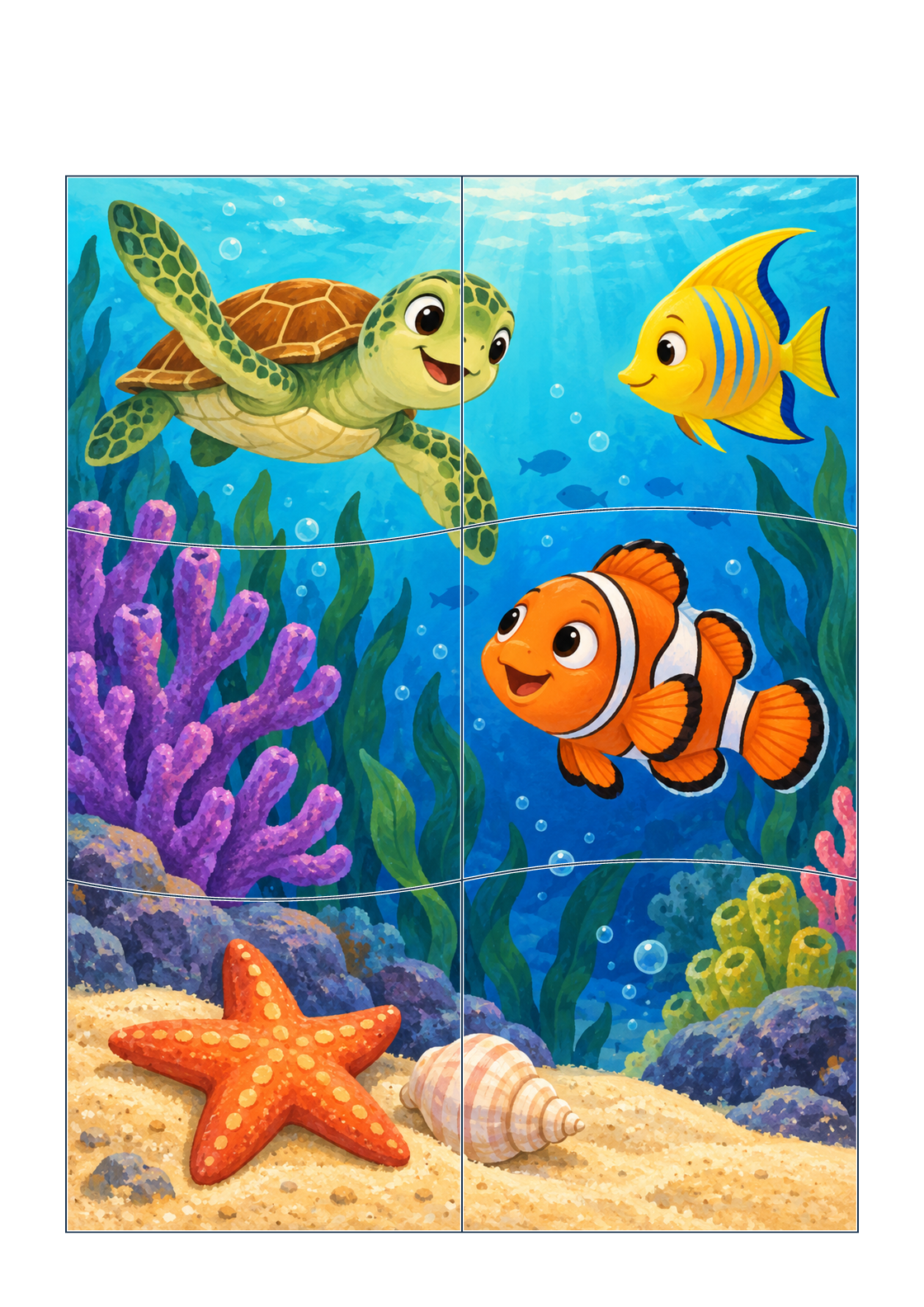 The reef turtle