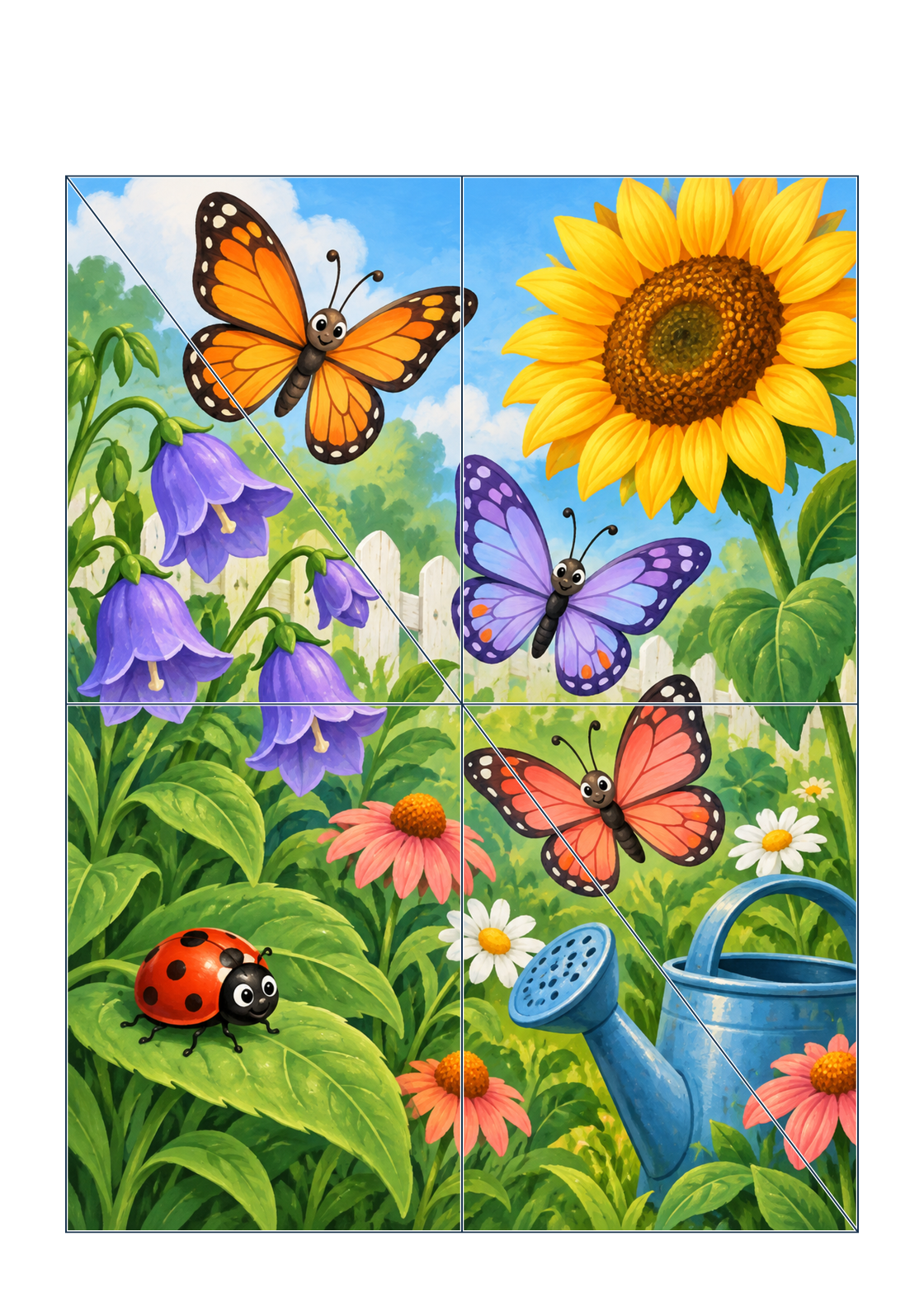 The butterfly garden